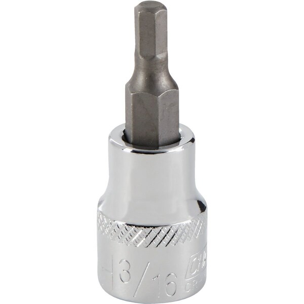 Channellock 3/8 In. Drive 3/16 In. 6-Point Standard Hex Bit Socket 371165 - main